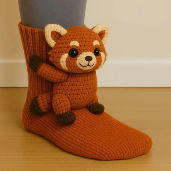 peugas.shop socks — Willow the Wolf design
