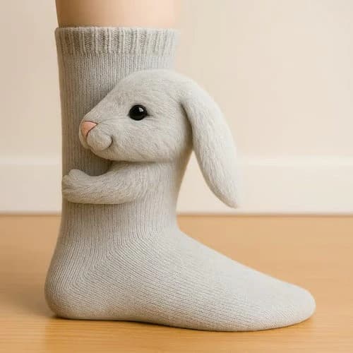 peugas.shop socks — Benny the Bear design